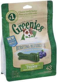 Greenies Dog Dental Treats Teenie, Blueberry,