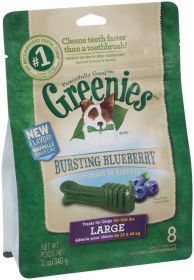 Greenies Dog Dental Treats Large, Blueberry,
