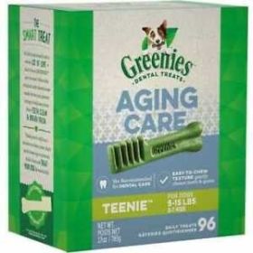 Greenies Aging Care Dog Dental Treats Teenie