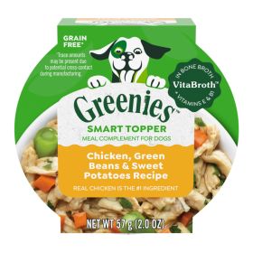 Greenies Smart Topper GrainFree Meal Compliment for Dogs Chicken, Green Beans  Sweet Potato,