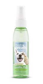 TropiClean Fresh Breath Vanilla Mint Oral Care Spray for Dogs