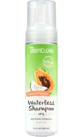 TropiClean Papaya Waterless Shampoo for Pets