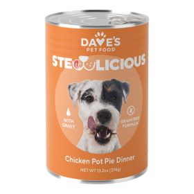 Dave's Dog Stewlicious Chicken Pot Pie Dinner