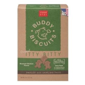 Cloud Star Original Itty Bitty Buddy Biscuits With Roasted Chicken Dog Treats; 8