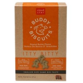 Cloud Star Original Itty Bitty Buddy Biscuits With Peanut Butter Dog Treats; 8