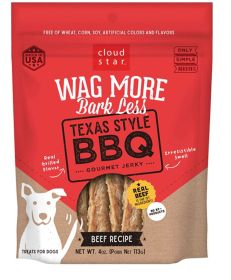 Wag More Bark Less Dog Jerky Grain Free Texas