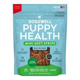 Dogswell Dog Lifestage Puppy Treats Mini Soft Strips Lamb 10Oz