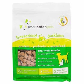 Small Batch Freeze Dried Duck Bites