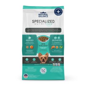 Natural Balance Pet Foods Specialized Small Breed Digestive  Joint Dry Dog Food Chicken  Oatmeal,