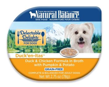 Natural Balance Pet Foods Delectable Delights Wet Dog Food Duck'en