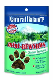 Natural Balance Pet Foods L.I.D Mini Rewards Dog Treats Chicken