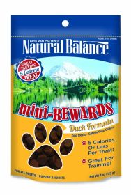 Natural Balance Pet Foods L.I.D Mini Rewards Dog Treats Duck