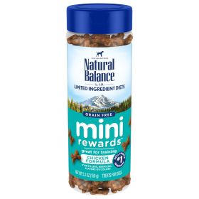 Natural Balance Pet Foods Rewards Minis Soft & Meaty Dog Treats Chicken