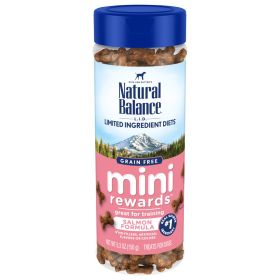 Natural Balance Pet Foods Rewards Minis Soft & Meaty Dog Treats Salmon