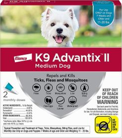 K9 Advantix Ii Dog Medium Teal 2