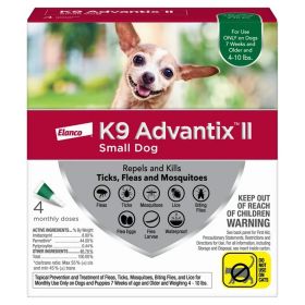 K9 Advantix Ii Dog Small Green 4
