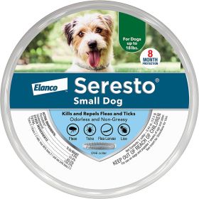 Bayer Dog Seresto Small 6 to36lbs to8 Month Collar