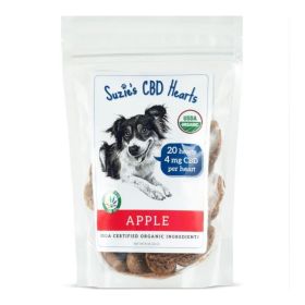 Suzie's CBD Hearts For Dogs Apple 8oz.