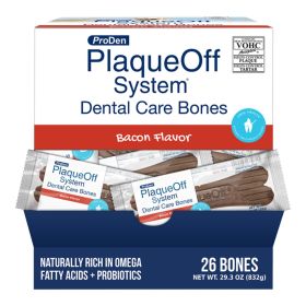 Proden Dog Plaqueoff Dental Care Bones Singles Display