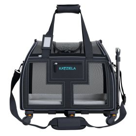 Katziela Luxury Lorry Wheeled Carrier Gray