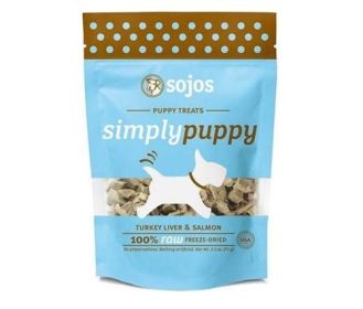 Sojos Dog Puppy Turkey Salmon Treat