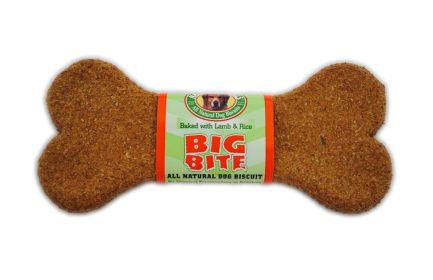 Natures Animals Big Bite All Natural Dog Biscuit Display Lamb & Rice
