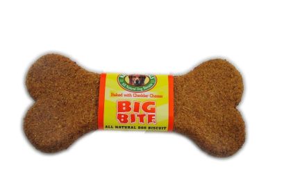 Natures Animals Big Bite All Natural Dog Biscuit Display Cheddar Cheese