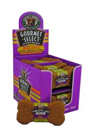 Natures Animals Gourmet Select Organic Dog Treat Display Peanut Butter & Caro