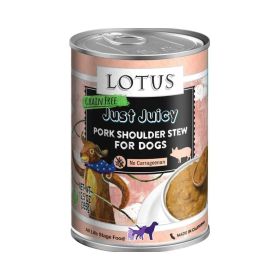 Lotus Dog Grain Free Juicy Pork Shoulder Stew 12.5oz. (Case of 12)