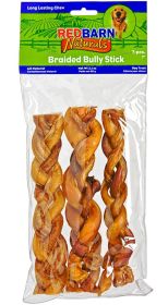 Redbarn Pet Products Braided Bully Stick Dog Treat