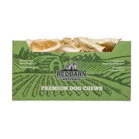 Redbarn Pet Products Cow Ears Dog Chew Bulk Box