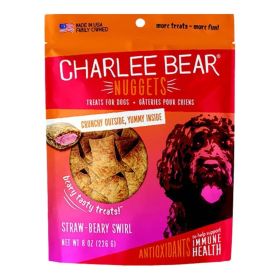 Charlee Bear Dog Nuggets Immune Health Straw