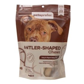 Pets Prefer Antler Treats for Large Dogs 8 Pk