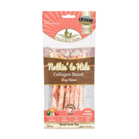 Fieldcrest Farms Nothin' to Hide Collagen Twist Stix Dog Chew Salmon,