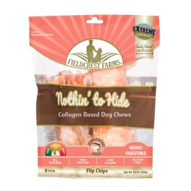 Fieldcrest Farms Nothin' To Hide Flip Chips Dog Treat Salmon,