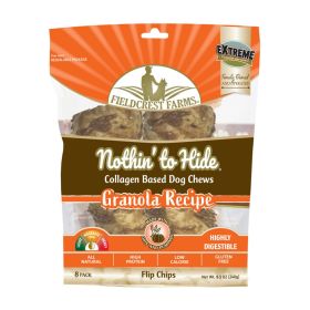 Fieldcrest Farms Nothin' To Hide Flip Chips Dog Treat Granola,