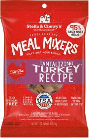 Stella And Chewys Dog Freeze Dried Meal Mixer Tantalizing Turkey