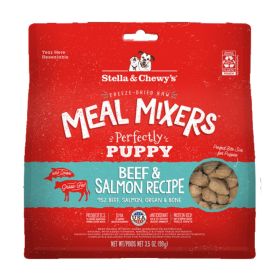 Stella and Chewys  Dog Freeze Dried Mixer Puppy Beef and Salmon