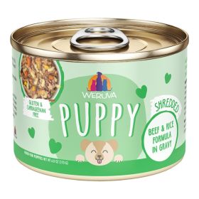 Weruva Dog Puppy Beef & Rice Formula 6oz.