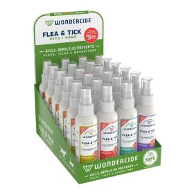 Wondercide Dog & Cat Flea & Tick Spray 4oz. Countertop Display