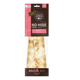 Earth Animal Dog No Hide Strips No Salmon 4 Pack