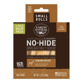 EARTH ANIMAL DOG NO  HIDE VENISON ROLLS