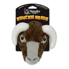 Spunkypup Knuckleheads Plush Chew Toy Ram One Size
