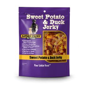 Savory Prime Natural Jerky Treats Sweet Potato & Duck