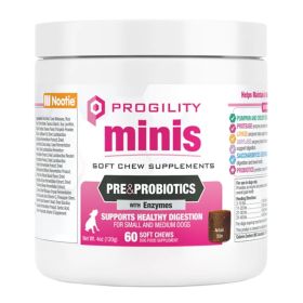 Nootie Dog Progility Digestive Support With Enzymes Mini Soft Chews