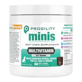 Nootie Dog Progility Multivitamin With Taurine Mini Soft Chews
