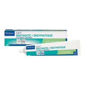 C.E.T. Enzymatic Toothpaste For Dogs & Cats Vanilla Mint 2.5oz.