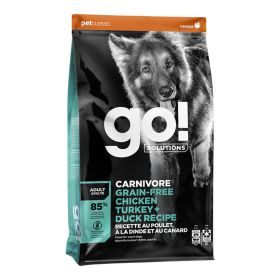 Go! Dog Carnivore Grain Free Adult Chicken, Turkey, Duck