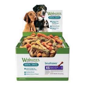 Whimzees Bulk Box Toothbrush Star Xs 350 Count