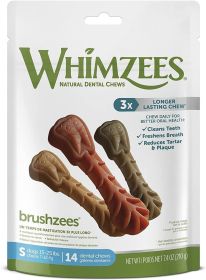 Whimzees Dog Brushzee Daily Pack Small